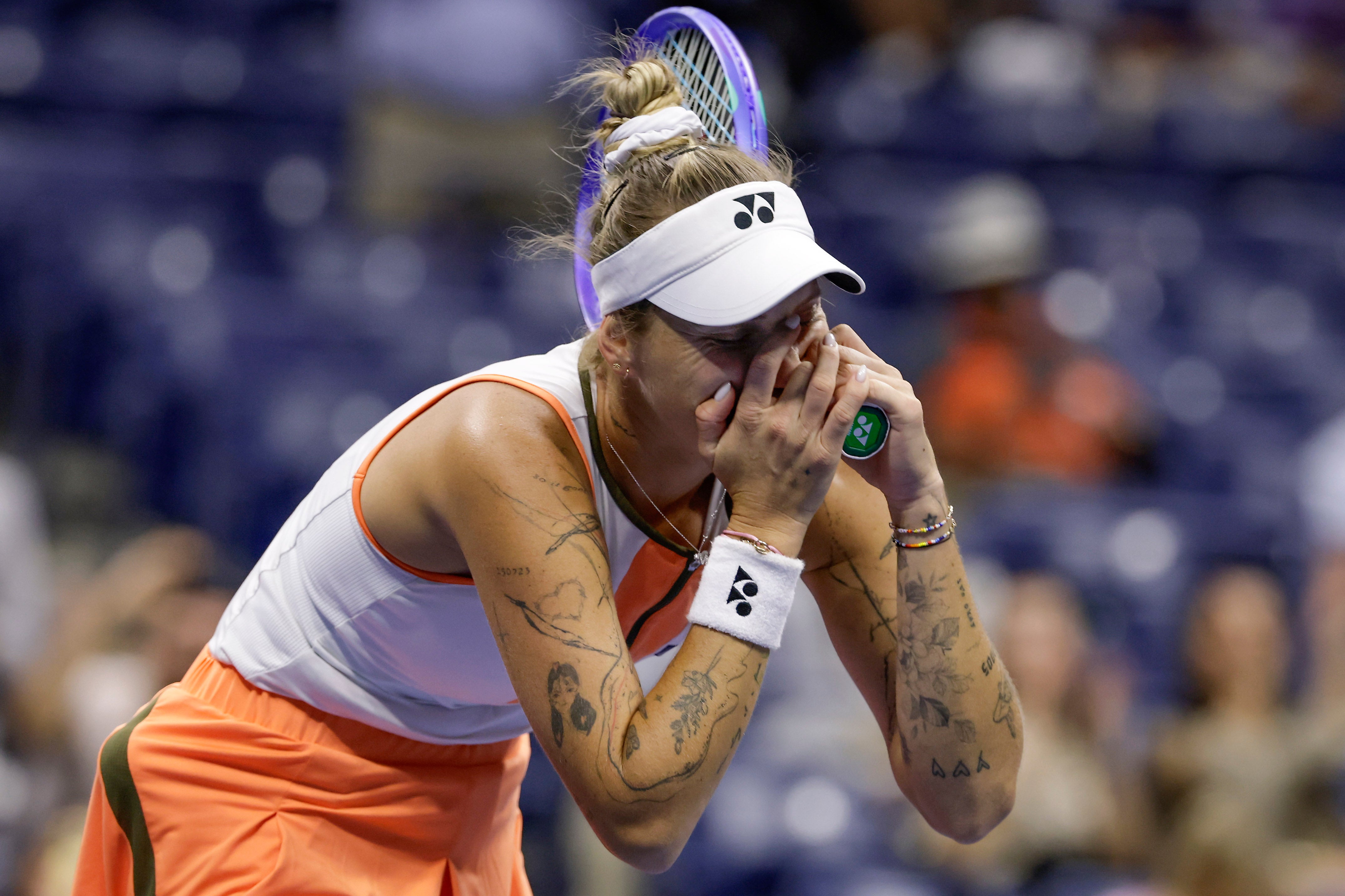 Vondrousova había tenido un gran desempeño durante su recorrido hasta cuartos de final
