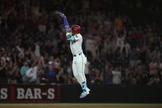 Marte conecta jonrón de 3 carreras en el 7º y Diamondbacks frenan racha de 6 victorias de Rangers