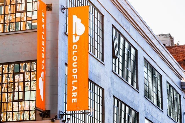<p>Sede de Cloudflare en San Francisco, California</p>