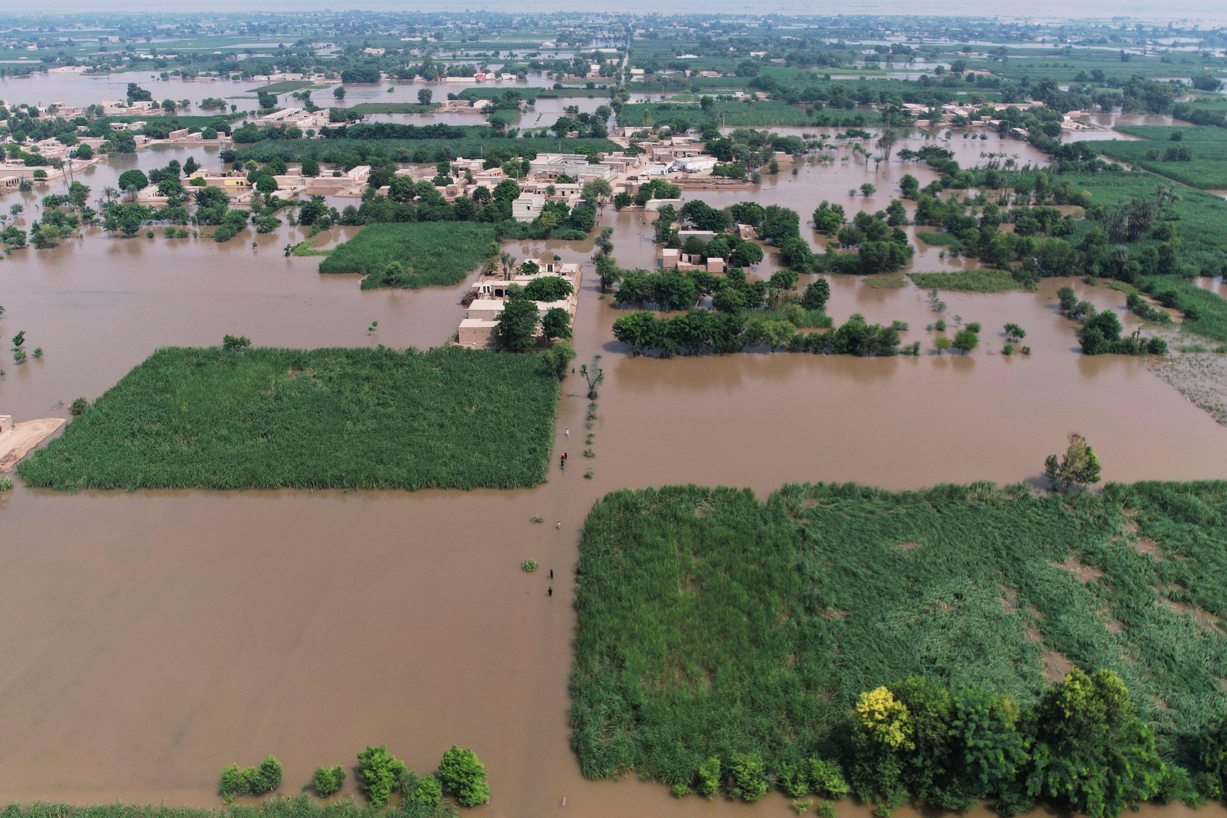 Las evacuaciones masivas por inundaciones en Punjab alcanzan 300.000 tras alertas de India