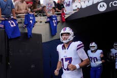 Jackson y Ravens visitan a Allen y Bills para iniciar la temporada con duelo de MVPs