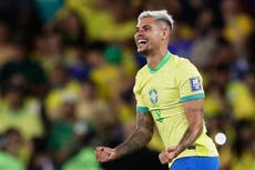 Brasil aplasta 3-0 a Chile en duelo de un clasificado al Mundial y un eliminado