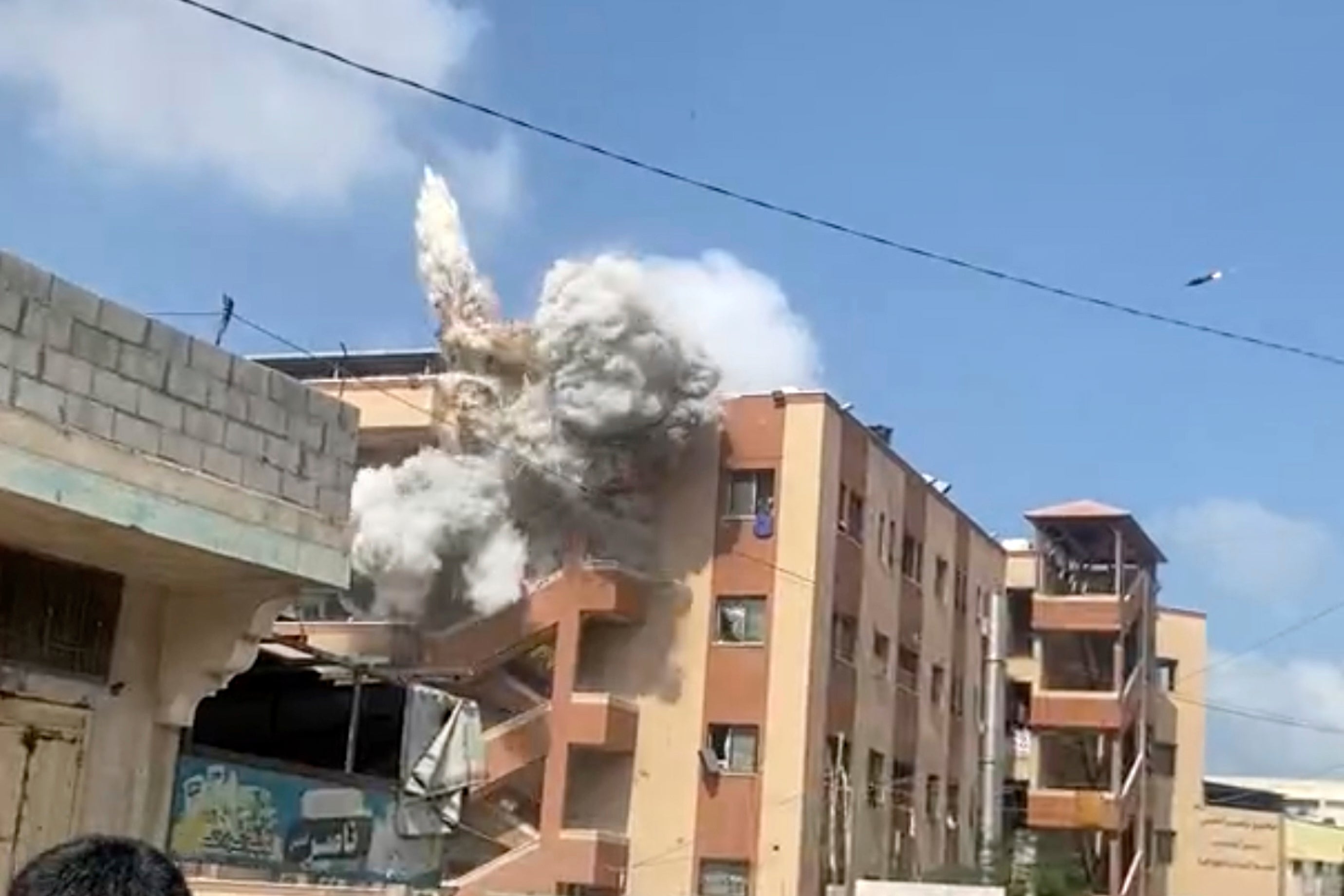 GAZA-ATAQUE ISRAELÍ A HOSPITAL