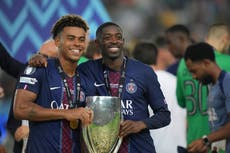 Dembélé y Doué causan baja por lesiones y se perderán el debut del PSG en la Liga de Campeones