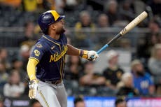 Bauers y Chourio pegan jonrones, Woodruff lanza 6 entradas en blanco y Cerveceros vencen a Piratas