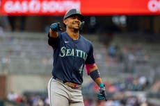 Rodríguez conecta dos jonrones, Raleigh logra su 52º, y los Mariners vencen a los Braves 10-dos