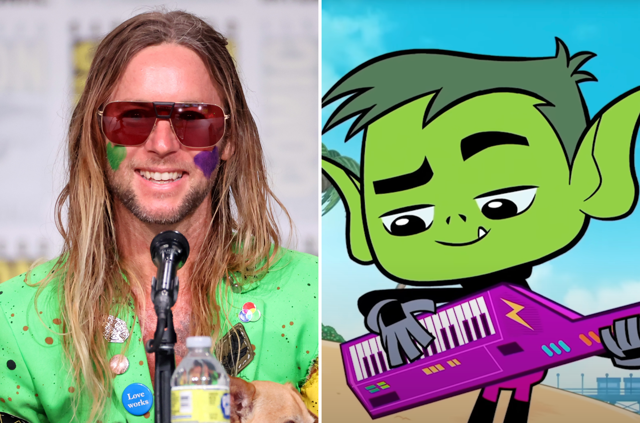Greg Cipes dio voz a varios personajes de ‘Los Jóvenes Titanes’, incluido Chico Bestia, tanto en la serie animada original como en múltiples secuelas