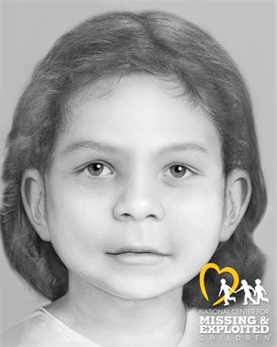 Representación aproximada de Rea Rasmussen, identificada como la cuarta víctima de los asesinatos de Bear Brook en New Hampshire, EE. UU., casi 40 años después