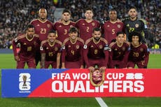 Venezuela busca ante Colombia el puesto de repechaje en el cierre de las eliminatorias
