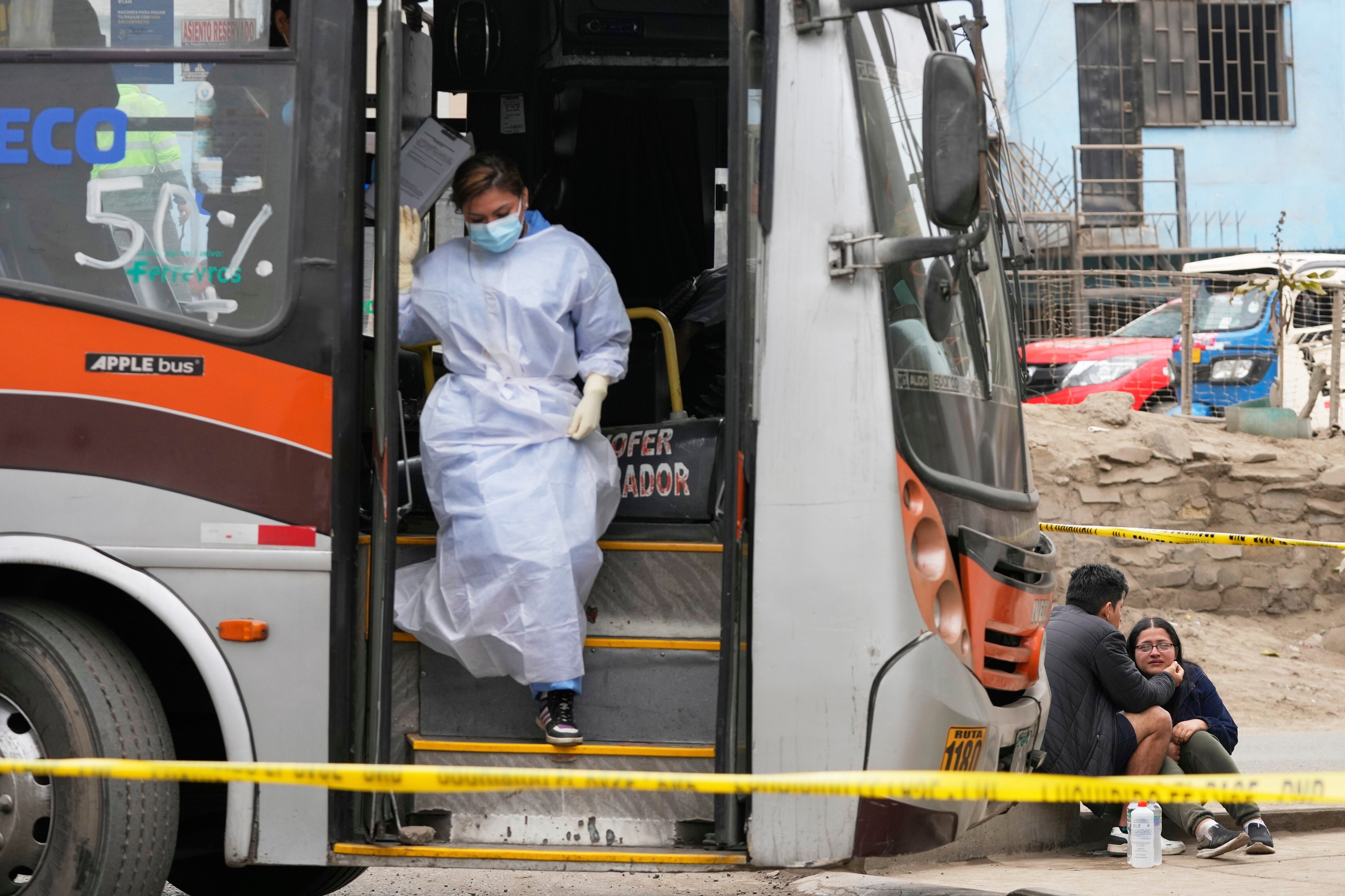 PERÚ-CHOFER-ASESINATO