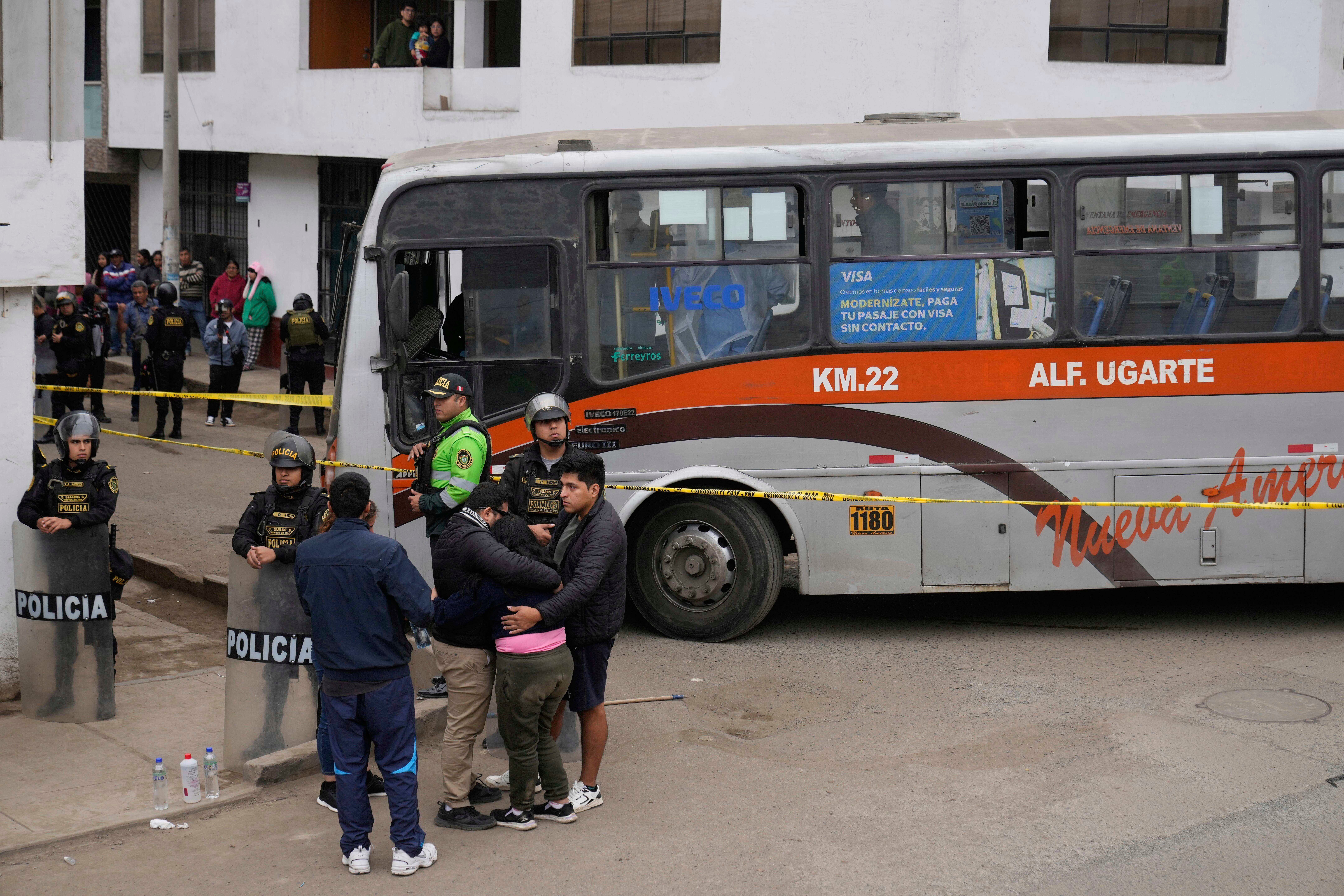 PERÚ-CHOFER-ASESINATO