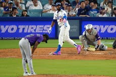 Dodgers amplían ventaja a 2 juegos en su división, tras derrotar 7-2 a Rockies
