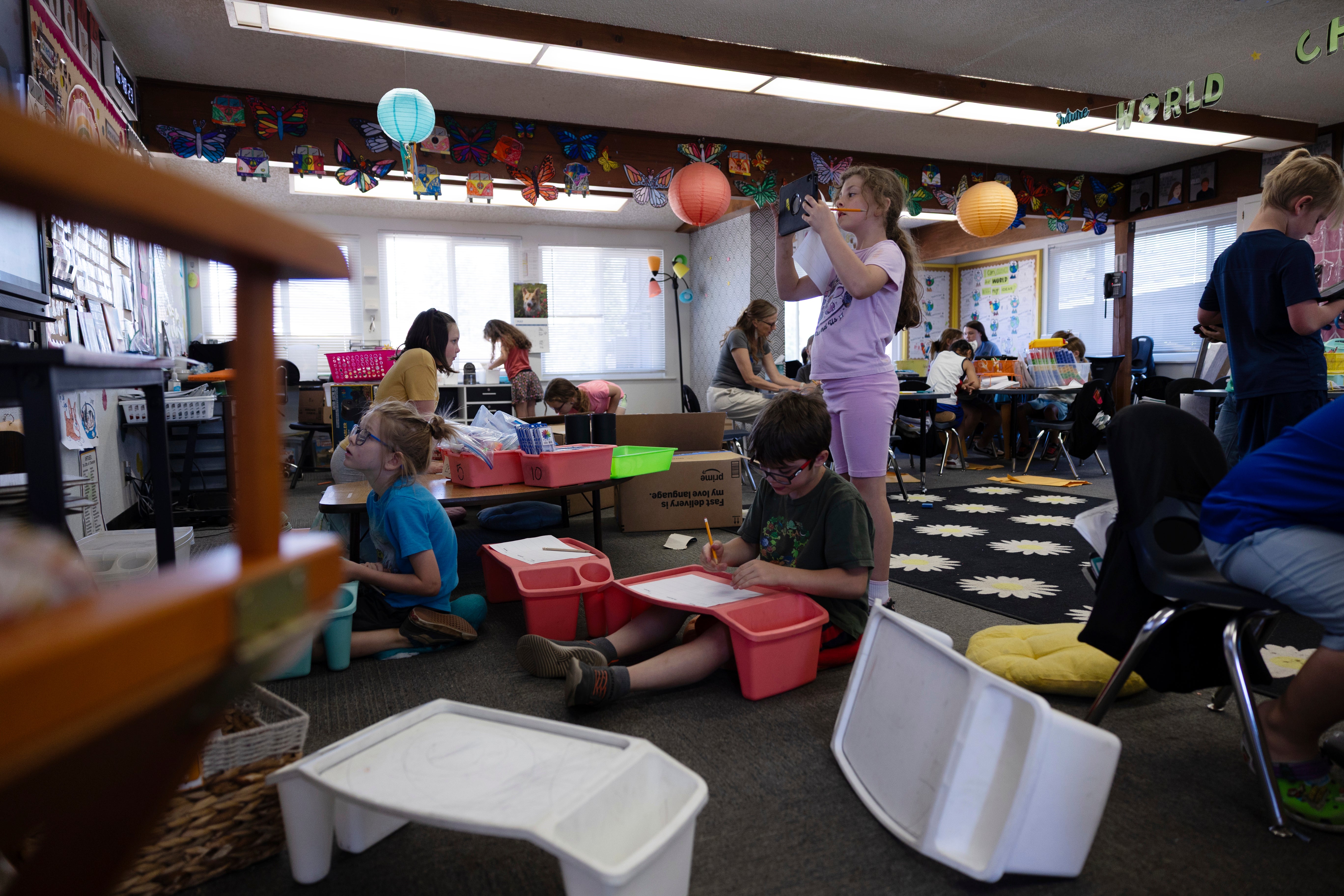 Este pueblo californiano fue arrasado por un incendio y 7 años después las escuelas aún se recuperan