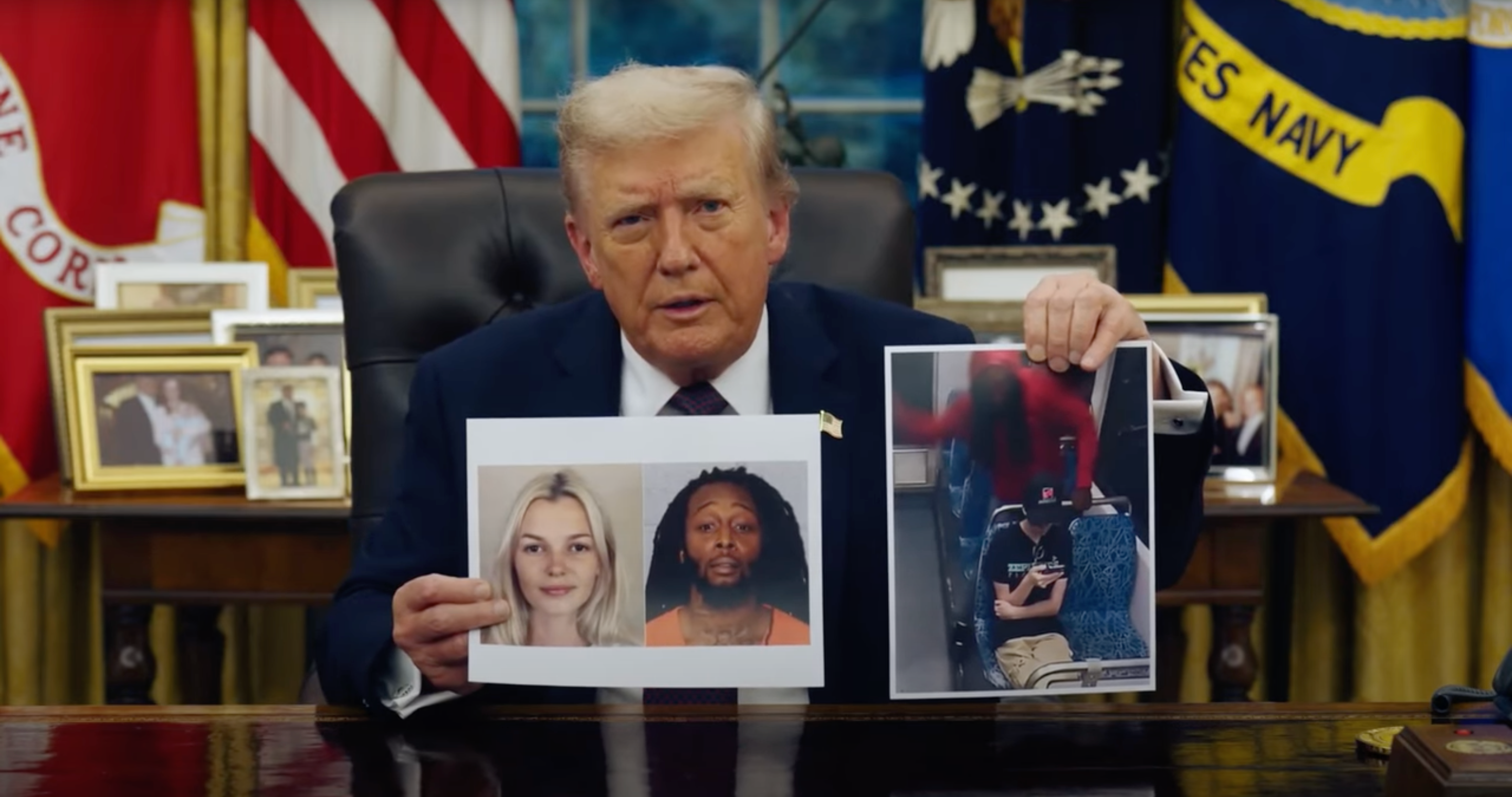 Trump arremetió contra los demócratas por el asesinato de Zarutska y afirmó que “se niegan a encarcelar a la gente mala”