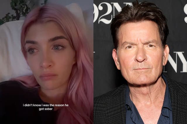 <p>“Honestamente, un documental de 10 sobre 10”, escribió Sami en su TikTok sobre el nuevo estreno de Netflix sobre su padre, Charlie Sheen</p>