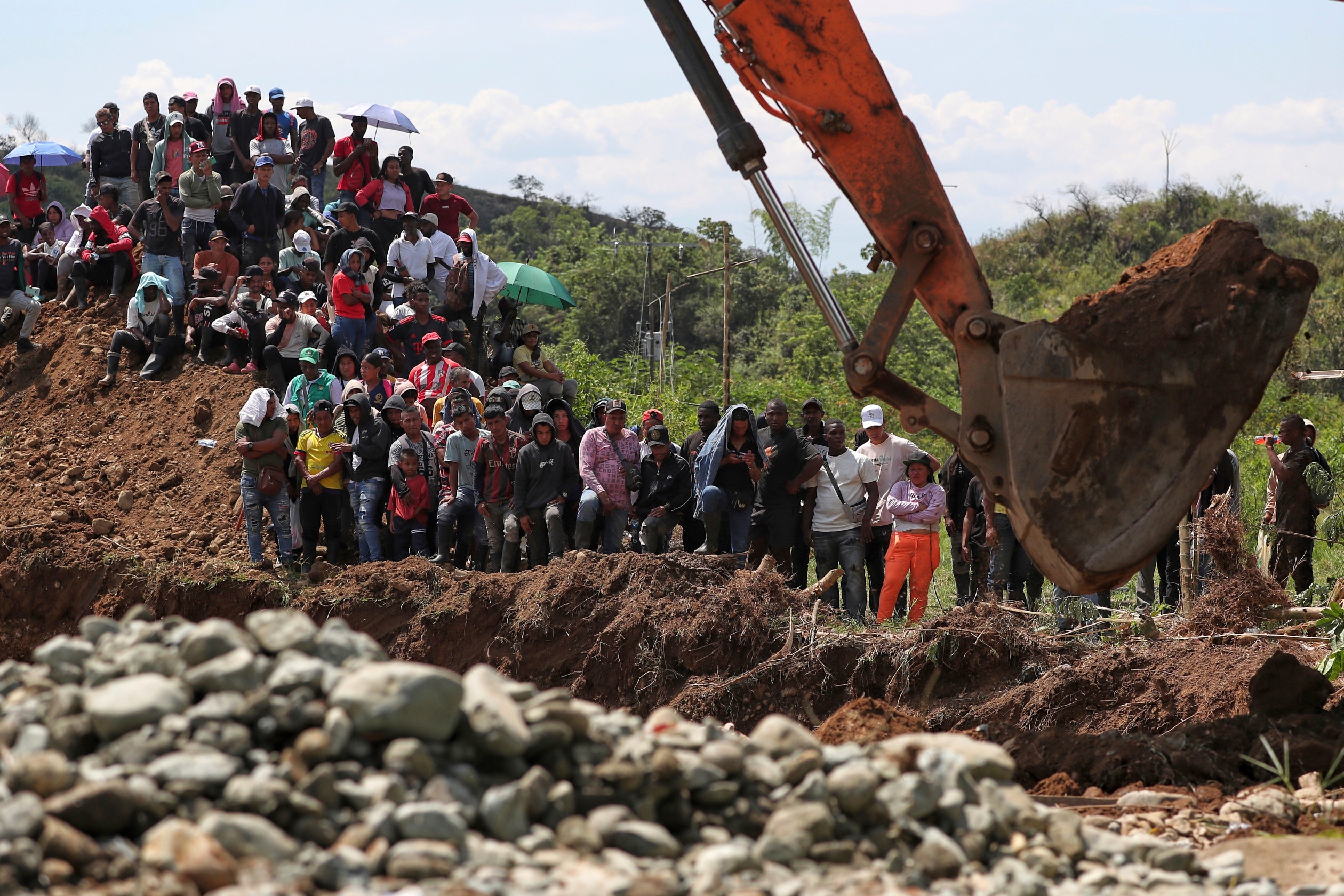 COLOMBIA-MINEROS ATRAPADOS