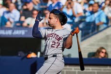 Astros sufren susto por lesión Altuve sale del juego por molestia en el pie derecho