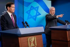EEUU e Israel muestran posiciones cercanas tras la reunión de Rubio y Netanyahu