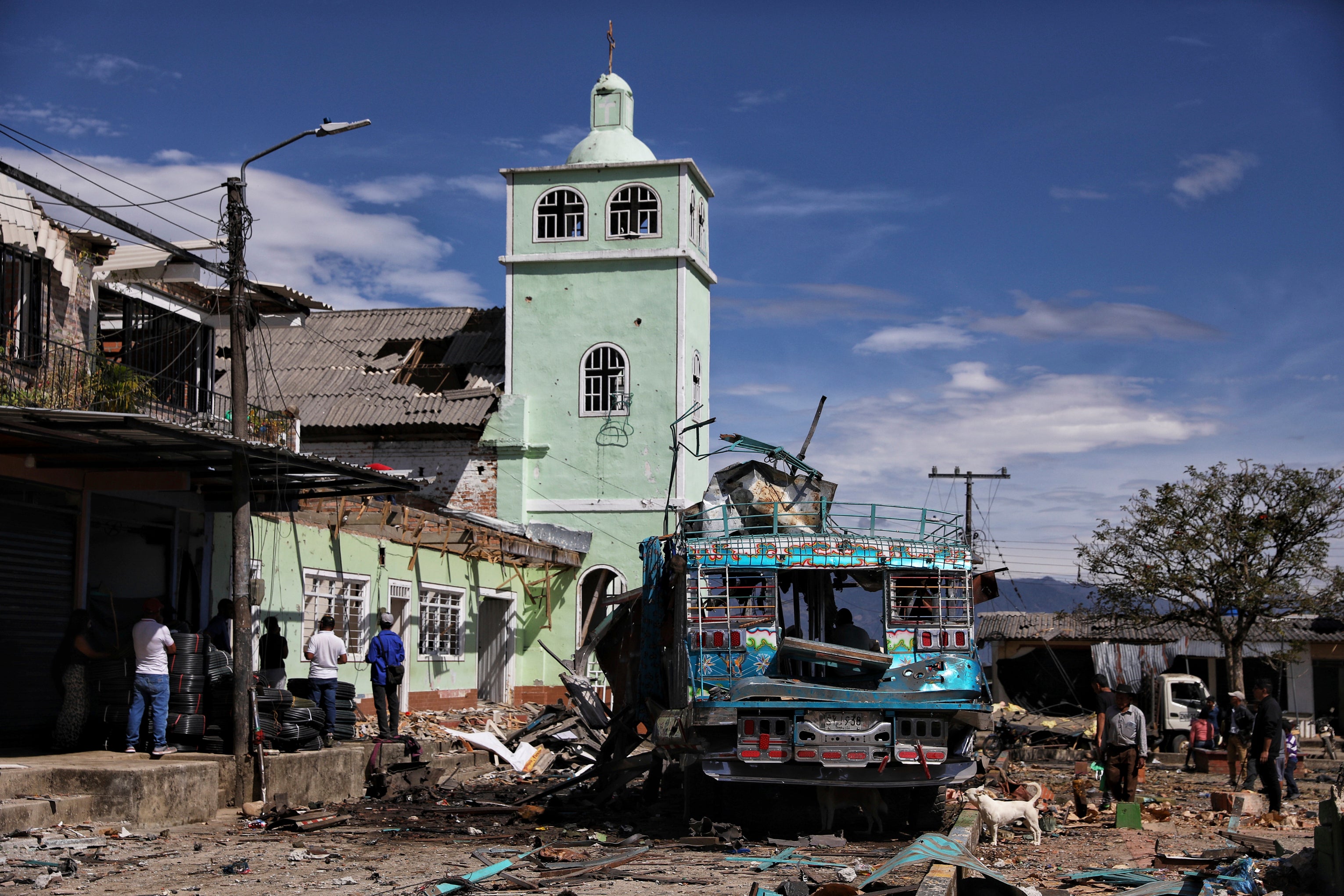 COLOMBIA-ATAQUE DISIDENCIAS