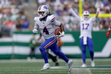 La nariz de Josh Allen está bien, y los Bills respiran aliviados tras la respuesta de su defensiva