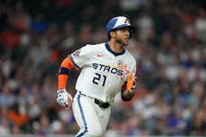 Zach Cole suple a Yordan Álvarez y lidera victoria 6-3 de Astros sobre Rangers