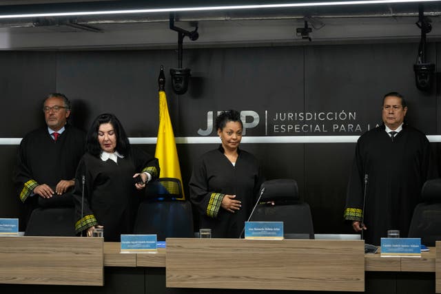COLOMBIA-TRIBUNAL PAZ SENTENCIA