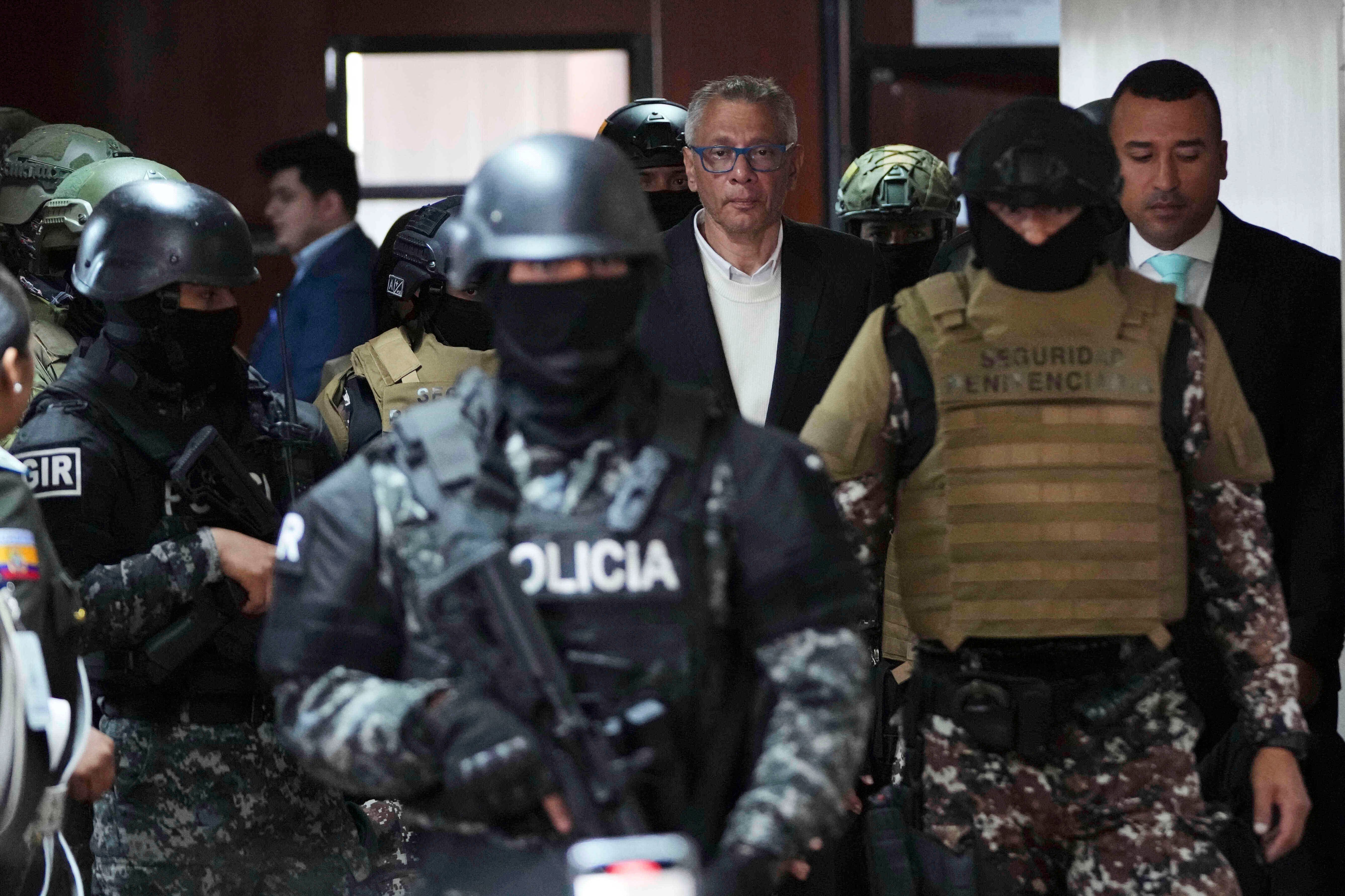 COLOMBIA-ECUADOR-GLAS