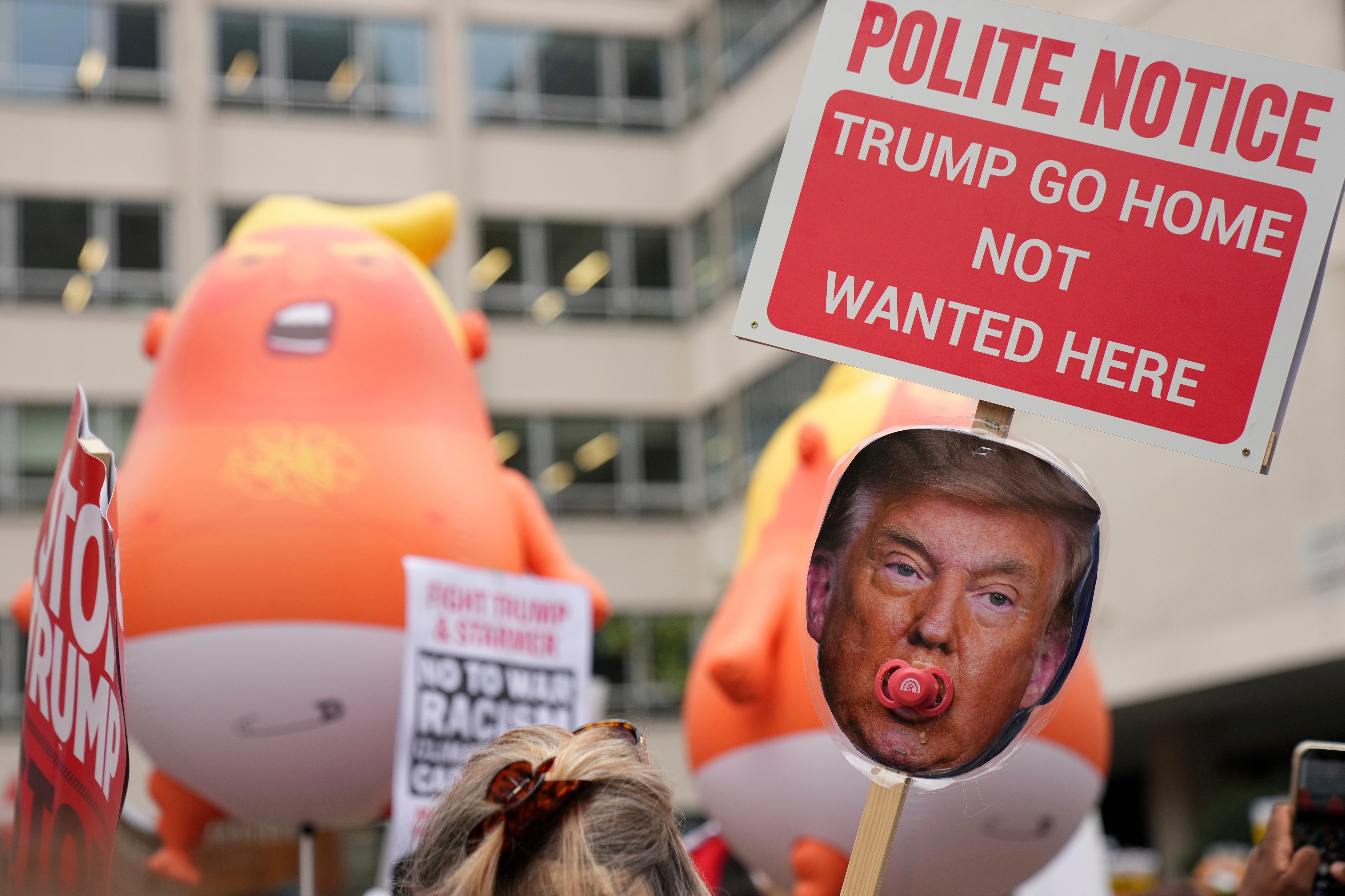 REINO UNIDO-TRUMP-PROTESTAS