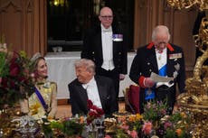 Fotos del presidente de EEUU Donald Trump durante su segunda visita de Estado a Reino Unido