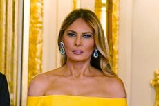 El vestido de Melania Trump crea una ilusión óptica, pero ¿de qué color lo ves tú?