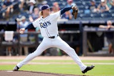 Chandler Simpson sigue encendido, Baz domina y Rays blanquean 4-0 a Azulejos