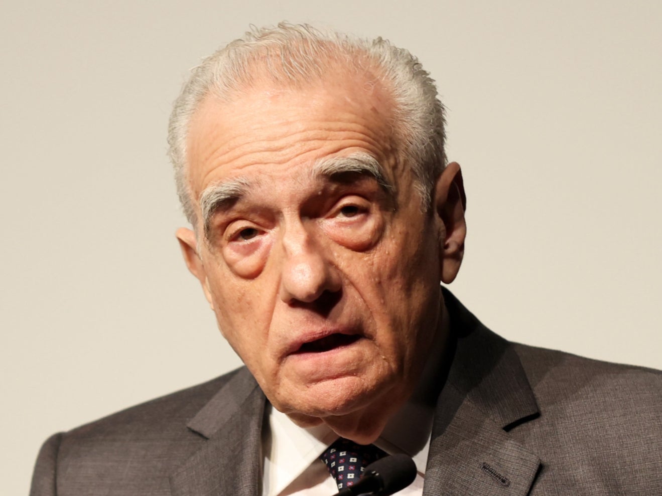 Martin Scorsese, quien manifestó su apoyo a ciertas tecnologías de inteligencia artificial
