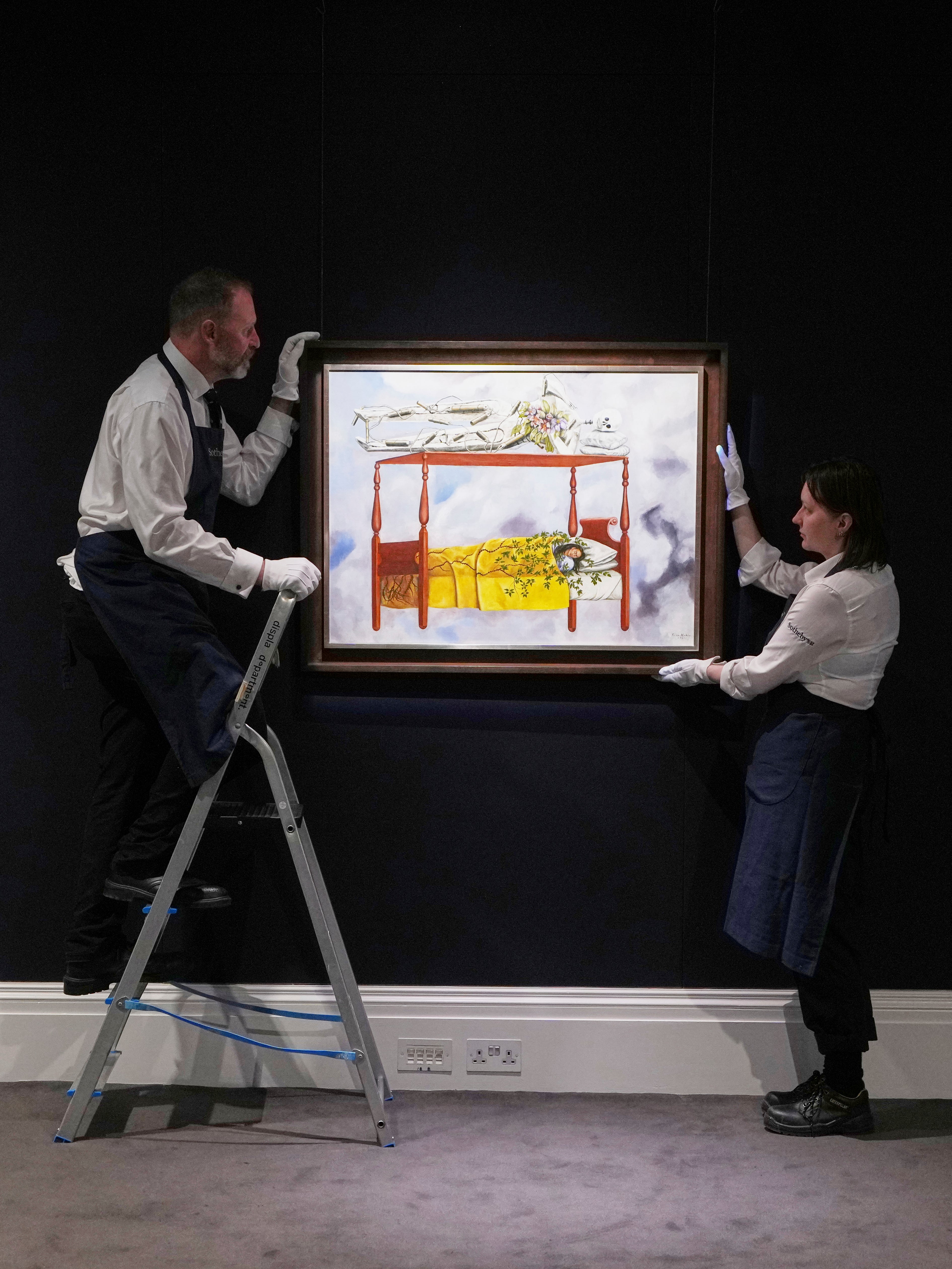 FRIDA KAHLO-AUTORRETRATO-SUBASTA