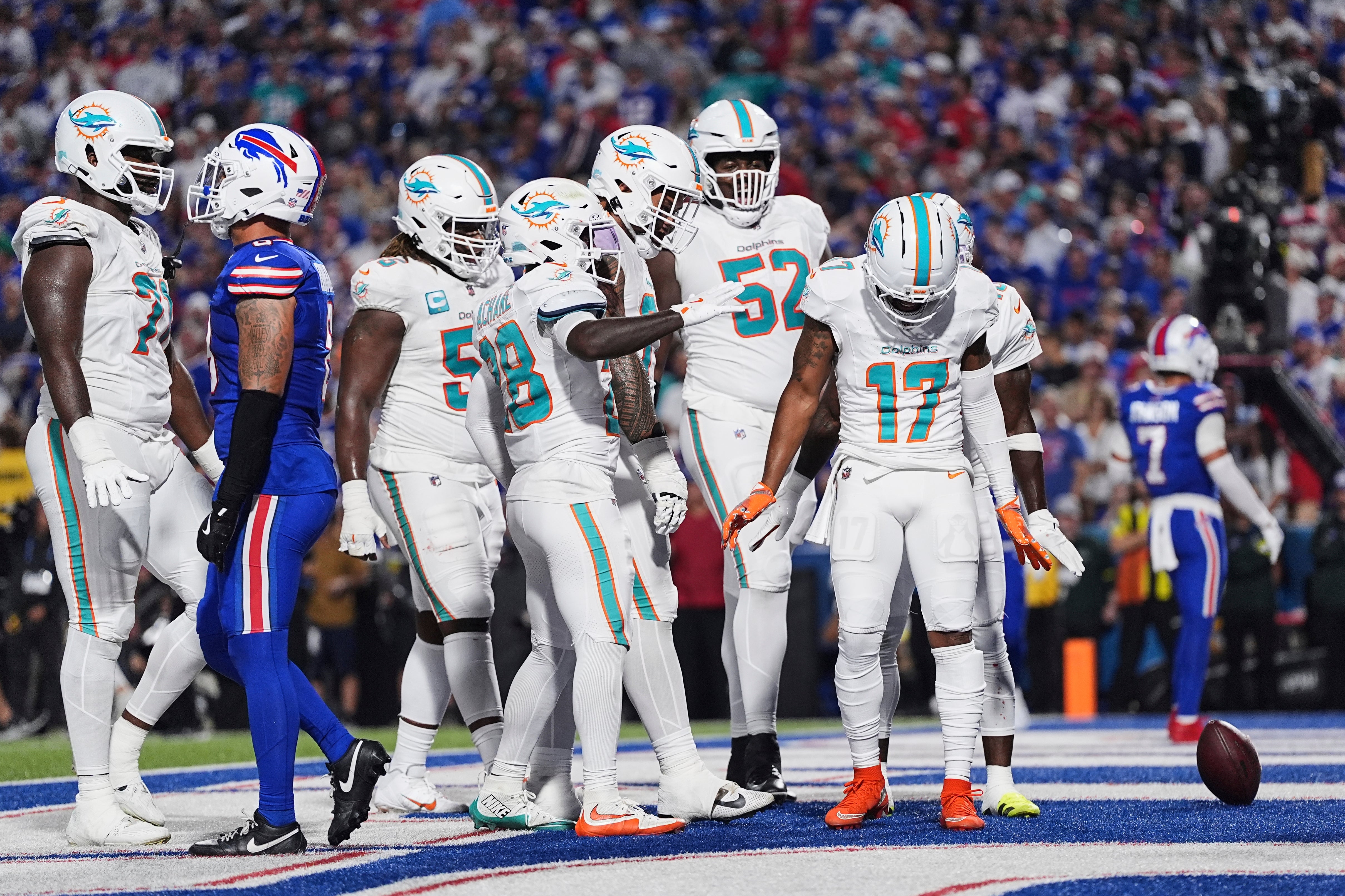 A pesar de otra derrota, los Dolphins dieron batalla ante los Bills, lo que podría evitar más caídas