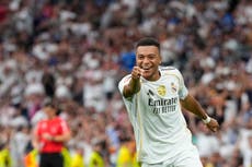 Mbappé y Militão anotan desde lejos mientras Real Madrid da a Espanyol su primera derrota