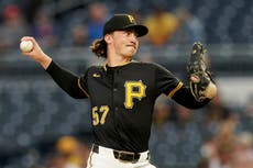Bubba Chandler y 2 relevistas se combinan para un juego de un hit; Piratas vencen 2-0 a los A's