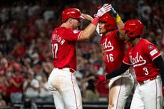 El 4to jonrón de Steer en 4 juegos da triunfo a Rojos, 6-3 sobre Cachorros