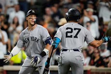 Judge llega a 49 jonrones y Stanton pega cuadrangular de 3 carreras; Yankees vencen 6-1 a Orioles