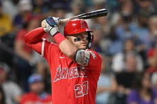 Trout conecta su jonrón 400 y los Angelinos vencen 3-0 a los Rockies