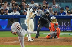 Ohtani conecta su jonrón 53 para empatar liderato de la NL y Dodgers vencen 7-5 a Gigantes