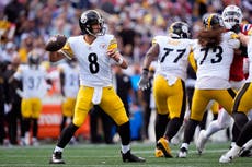 Rodgers lanza dos pases de TD y Steelers fuerzan cinco pérdidas para vencer 21-14 a Patriots