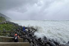 Súper tifón cerca del norte de Filipinas y Taiwán provoca evacuaciones y cierres