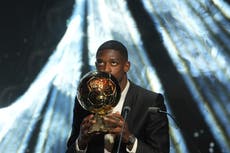 Historial de ganadores del premio Balón de Oro otorgado por la revista France Football