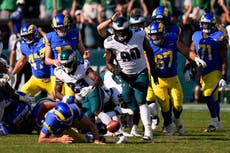 El arma secreta de Eagles en su inicio 3-0: dos goles de campo bloqueados y uno devuelto 61 yardas