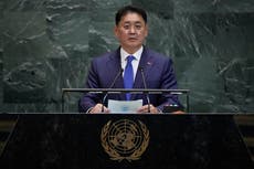 Presidente de Mongolia celebra a los caballos del mundo en Asamblea General de la ONU