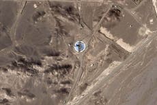 Irán habría realizado prueba de misiles no declarada, según fotos satelitales analizadas por AP