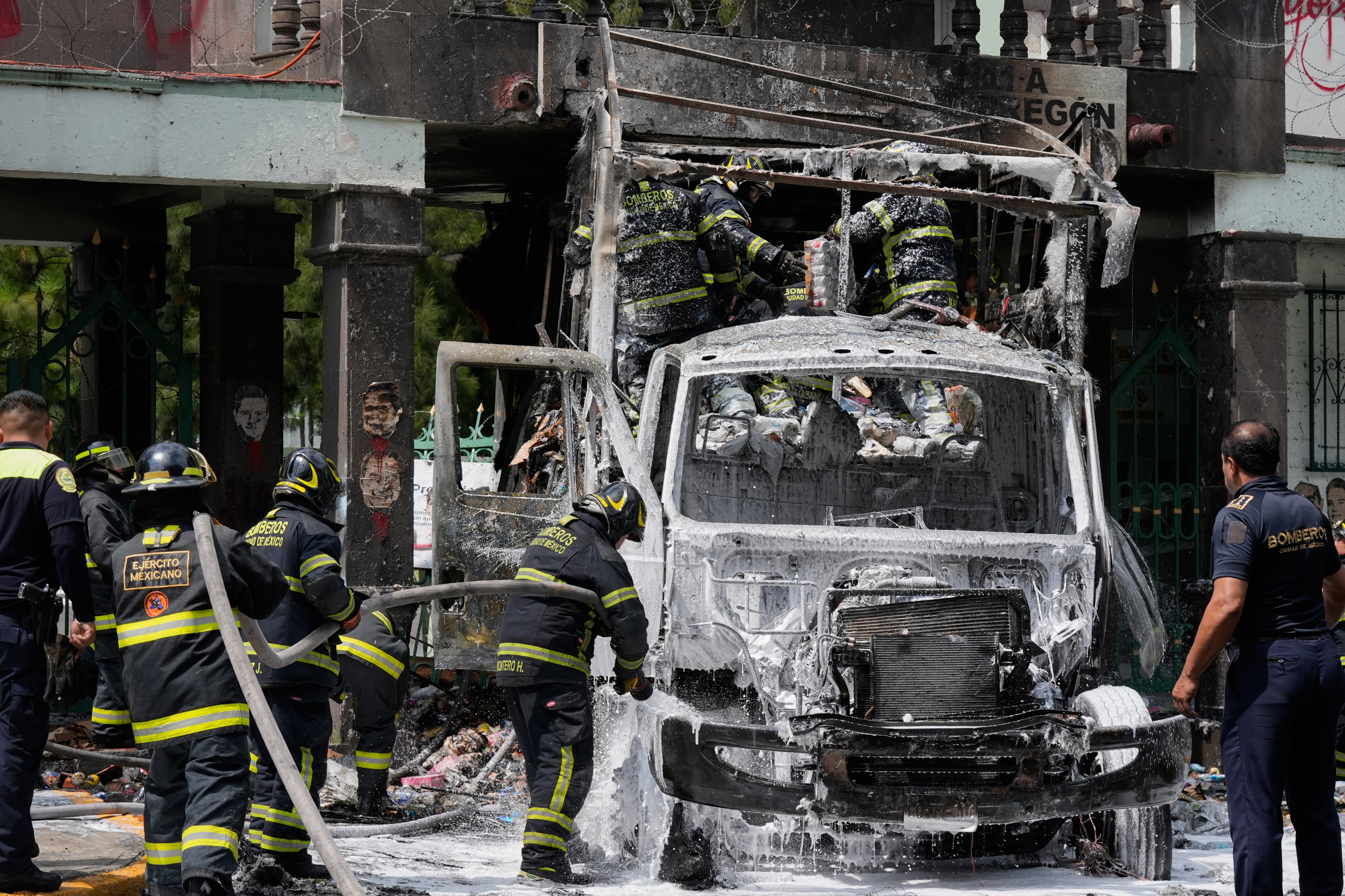 MÉXICO-ESTUDIANTES DESAPARECIDOS PROTESTA