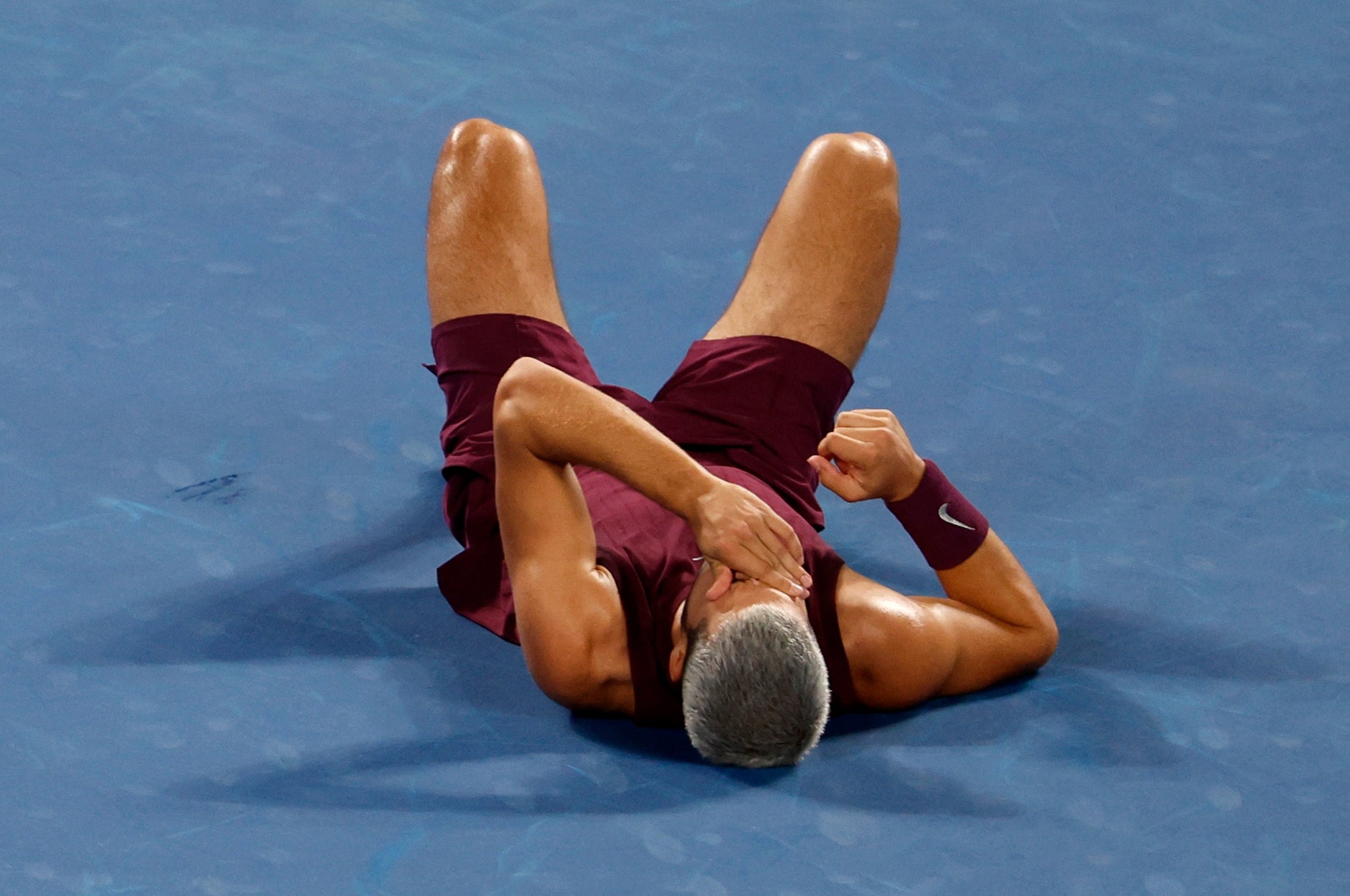 Carlos Alcaraz habla de su lesión en el tobillo tras caída en el Abierto de Japón