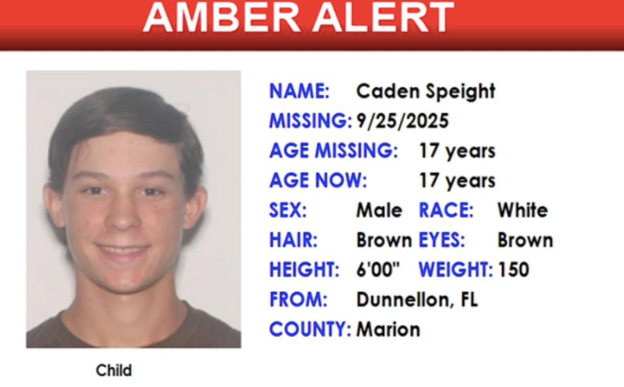 Se ha emitido una “Alerta Amber” por el adolescente desaparecido Caden Speight