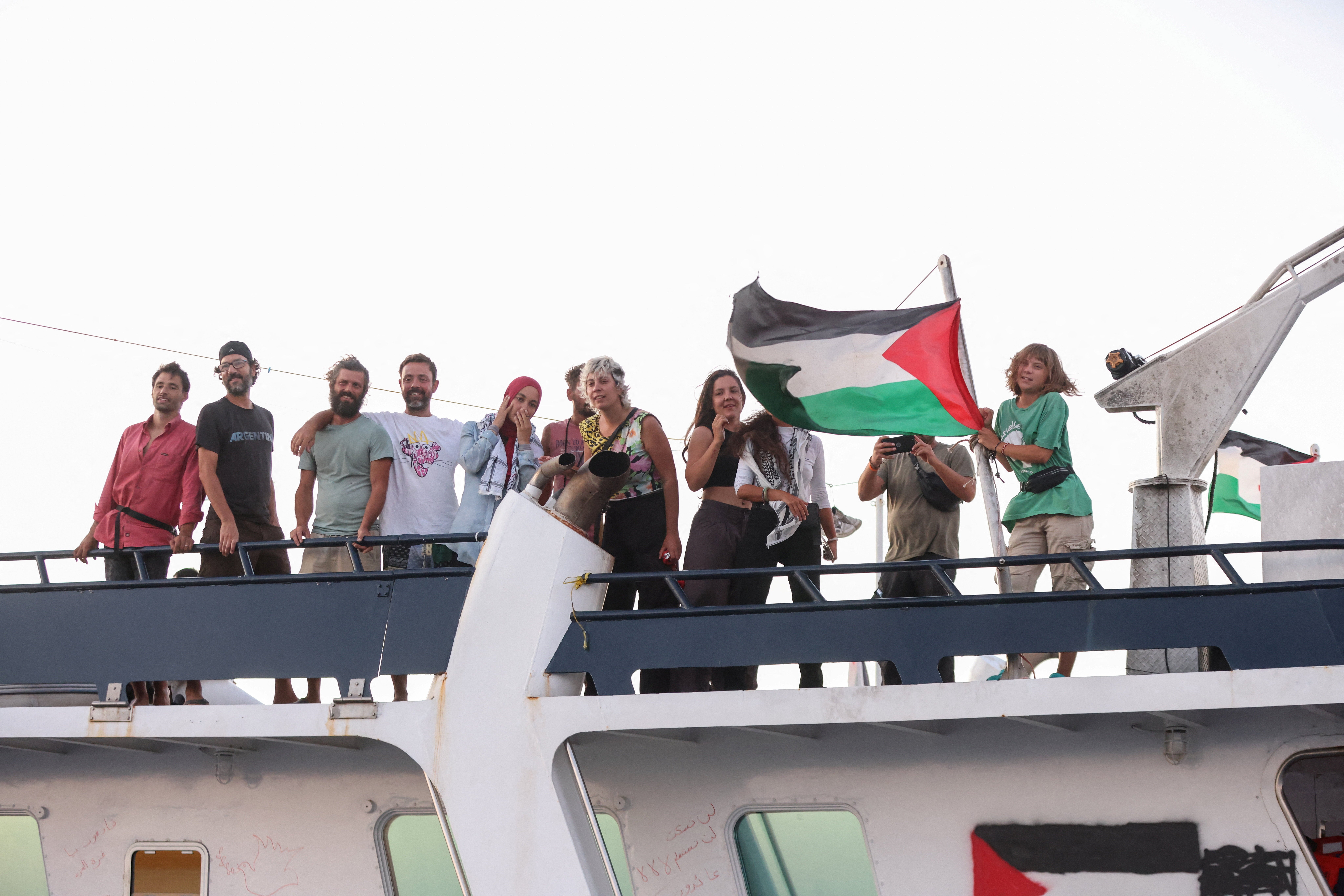 ¿Qué se sabe sobre la flotilla internacional con ayuda para Gaza?